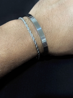 Pulseira torcida + Bracelete