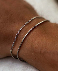 Pulseira 2 peças Delicado
