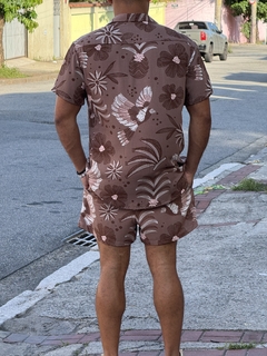 Camisa Cerrado unissex na internet