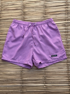 Short Linho Lilás