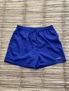 Short Linho Azul Caneta