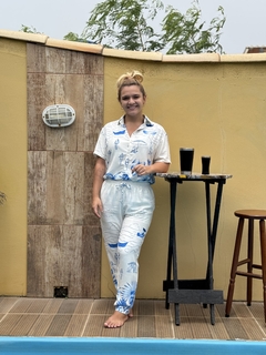 Calça Praia Azul unissex - comprar online