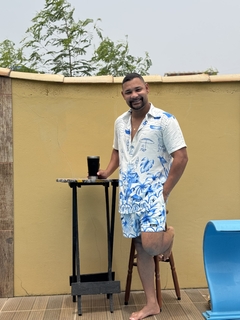 Short Praia Azul Unissex - comprar online