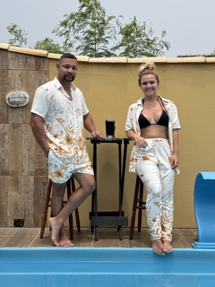 Imagem do Camisa Praia caramelo unissex