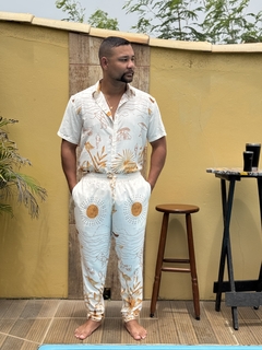 Calça Praia Caramelo unissex - comprar online