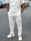 Calça Tricô forrado Branco