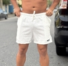 Short Tricô Forrado Branco