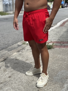 Short Vermelho Unissex - comprar online
