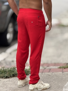 Calça Vermelha unissex - comprar online