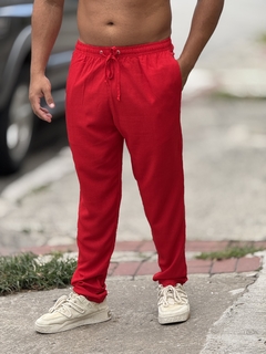 Calça Vermelha unissex