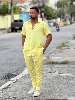 Camisa Amarelo Claro - comprar online