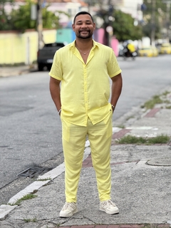 Calça Amarelo Claro unissex - loja online