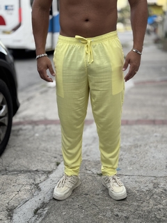 Calça Amarelo Claro unissex - comprar online