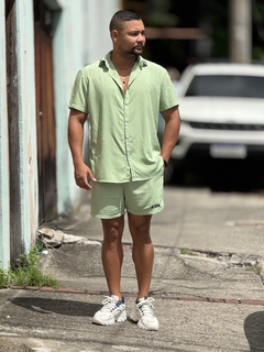 Short Verde Pistache Unissex - comprar online