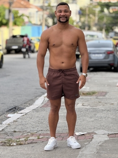 Short Linho Marrom - comprar online