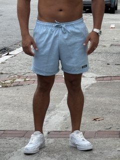 Short Linho Azul claro na internet