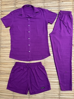 Camisa Roxo Unissex - comprar online