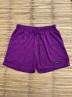 Short Roxo Unissex