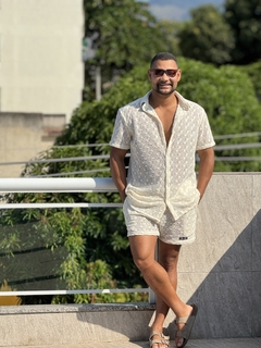 Short Tricô Cru unissex - Bernardo C