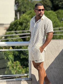 Short Tricô Cru unissex na internet