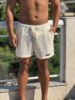 Short Tricô Cru unissex