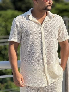 Camisa Tricô Cru
