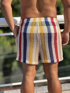 Short tricô Color unissex - comprar online