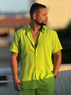 Camisa Verde Lima unissex