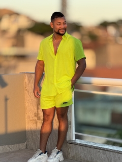 Short Verde Lima unissex - Bernardo C