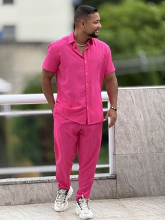 Camisa Rosa Babalu unissex - loja online