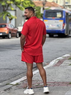 Short Vermelho Unissex - comprar online