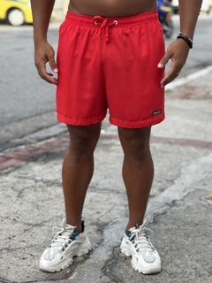 Short Vermelho Unissex