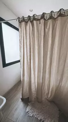 Cortina de baño - Gasa arrugada - comprar online