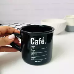 Taza cerámica café