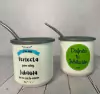 Mate de polimero personalizado + bombilla