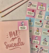 Etiquetas cuadradas