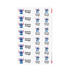 Etiquetas escolares medianas - DTF uv - comprar online