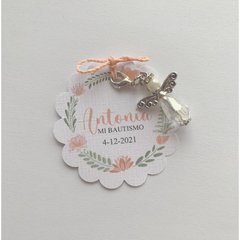 Angelito cristal + Tag pack x 20