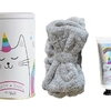 Lata Party con crema para manos y vincha make up