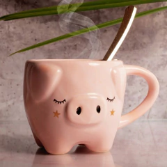 Taza Chanchita Rosa