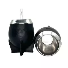 Mate Baco torpedo cuero y acero inoxidable - comprar online