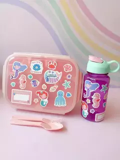 Set lunchera + botella en internet