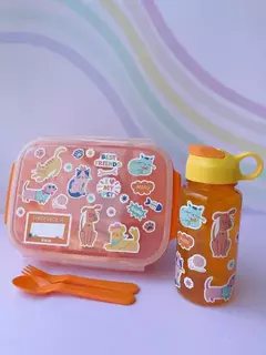 Set lunchera + botella - comprar online