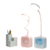 Lámpara Velador Flexible Recargable Luz Cálida Fría RGB Nocturna Táctil
