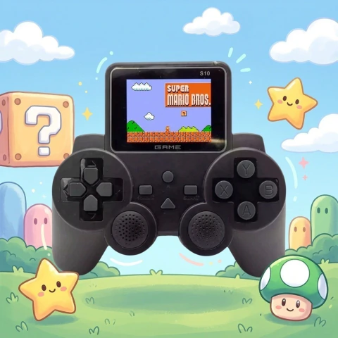 Consola Gamepad S10 8 bit 520 Juegos Clásicos