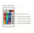 Foco Lamparita Led E27 Blanco + RGB 16 Colores con Control Remoto - tienda online