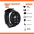 Reloj Inteligente Smartwatch D18 con Monitor Cardíaco y de Actividad