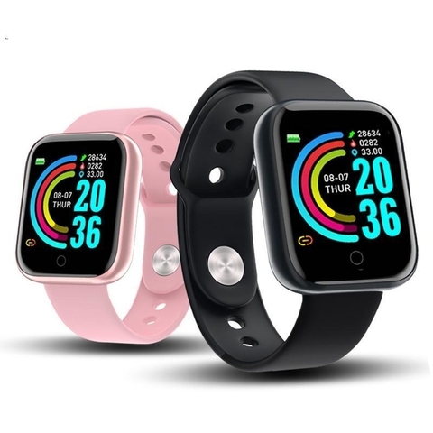 Reloj Inteligente Smartwatch D20 con Monitor Cardíaco y de Actividad