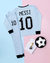 PIJAMA KIDS & TEEN MESSI ILUSTRADO - Pijama Club