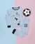 PIJAMA KIDS & TEEN MESSI ILUSTRADO - tienda online